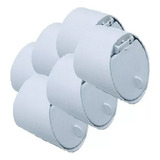 Kit 6 Válvula Retenção Ponteira Anti-rato P/ Canos Pvc 3''