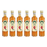 Kit 6 Vinagre De Maçã Orgânico Acidez 4% São Francisco 500ml