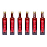 Kit 6 Vinagre De Maçã Orgânico Acidez 4% Serra Gaúcha 500ml