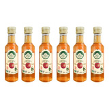 Kit 6 Vinagre De Maçã Orgânico Acidez 6% São Francisco 250ml
