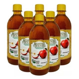 Kit 6 Vinagre De Maçã Orgânico Montes Verdes 530ml