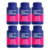 Kit 6 Vitamina Mulher 60 Cápsulas