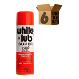 Kit 6 White Lub Super Óleo Desengripante Spray Wd 300ml