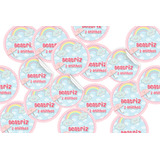 Kit 60 Adesivos Para Personalizados Tubetes, Latinhas, Etc