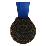 Kit 60 Medalhas Esportivas 40mm Honra Ao Mérito Participação