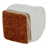 Kit 60 Pçs Proteção Pé Cadeira Moveis Quadrado 2,2 A 3,2cm
