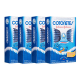 Kit 600 Hastes Flexíveis Cotonetes
