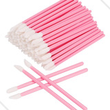 Kit 600 Pincel Aplicador Descartável Batom Limpeza Cílios