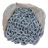 Kit 6m Corrente Calibrada Galvanizada 6mm P/guincho Náutico