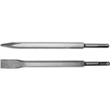 Kit 6pçs Talhadeira E Ponteira 14*250mm Sds Plus P Martelete