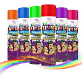 Kit 6un Tinta Spray Colorido Neon