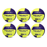 Kit 6x Bola Vôlei 8.0 Pro Ix Oficial Fivb Penalty Original