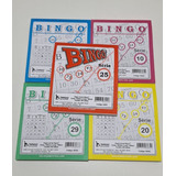 Kit 7.500 Cartelas De Bingo