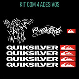 Kit 7 Adesivos Colante Quiksilver Osascorte Coringa Hahaha