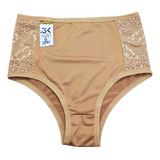 Kit 7 Calçola Plus Size Calcinha Senhora Cintura Alta