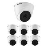 Kit 7 Câmeras Hdcvi Lite 2 Mega 20m Vhl 1220 D Intelbras