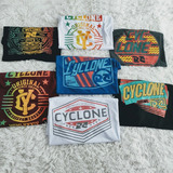 Kit 7 Camiseta Cyclone
