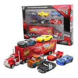 Kit 7 Carrinhos Filme Cars Relâmpago