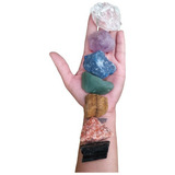 Kit 7 Chakras Pedra Bruta/cristal/pedra Natural/cristais