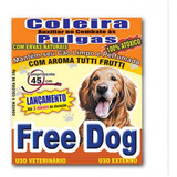 Kit 7 Coleira Cães + 4 Coleiras Gato Antipulga Free Cat 36cm