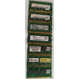 Kit 7 Memoria Notebook Ddr2 512mb 256mb Pc2-5300s