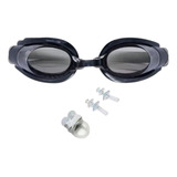Kit 7 Óculos Natação Piscina Adulto Protetor Ouvido Nasal