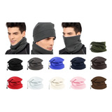 Kit 7 Pcs Touca Multifuncional Balaclava Gola Cachecol Moto