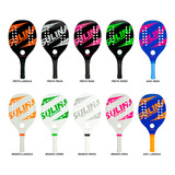 Kit 7 Raquetes De Beach Tennis Com 5 Bolas De Brinde