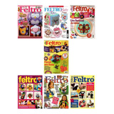 Kit 7 Revistas Feltro Lote 2