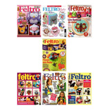 Kit 7 Revistas Feltro Lote 2