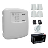 Kit 78 Central Alarme Residencial Comercial Alard Max 4 Ecp