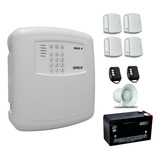 Kit 78 Central Alarme Residencial Comercial Alard Max 4 Ecp