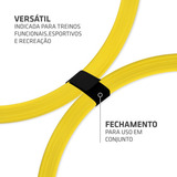 Kit 8 Argolas De Agilidade Muvin - Treino Circuito Funcional