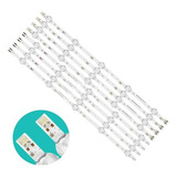 Kit 8 Barras Led Para Tv Un49j5290 Un49j5290ag 49j5290