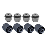 Kit 8 Bucha Bandeja Balança Superior Braço Reto Ford Fusion 
