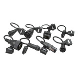 Kit 8 Cabos Adaptadores P/ Scanner Obd Obd2 Caminhões Onibus