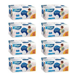 Kit 8 Caixa Absorvente Para Seios Affagio C/30 Toque Suave