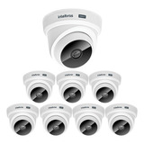 Kit 8 Câmeras Hdcvi 1 Mega Hd 2.8mm 20m Vhc 1120 D Intelbras