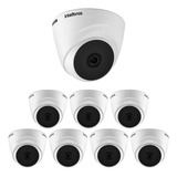 Kit 8 Câmeras Hdcvi Lite 2 Mega 20m Vhl 1220 D Intelbras
