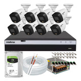 Kit 8 Cameras Intelbras Full Color Dvr 8ch Full C/ 1tb