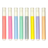 Kit 8 Canetinhas Flutua Água Caneta Mágica Desenho Flutuante
