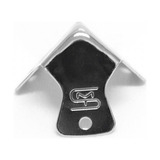 Kit 8 Canto Quadrado Reto Smart Médio Cromado Para Case