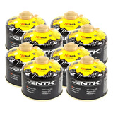 Kit 8 Cartucho Refil Gás Tekgas Nautika Ntk Fogareiro 8un