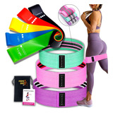 Kit 8 Elásticos Treino Faixas Mini Band Exercício Academia