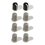 Kit 8 Knobs Cinzas Para Mixer