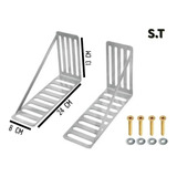 Kit 8 Pares Framer 400x80 Suporte Para Cabeceira Cama Box 