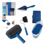 Kit 8 Pcs Rolo Pintura Sem Sujeira Pintar Facil Pronto Entre
