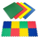 Kit 8 Pçs Tapete Eva Tatame Academia Escolar Infantil 50x50