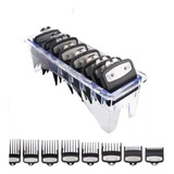 Kit 8 Pentes Guia De Maquina Corte Premium Trava De Metal