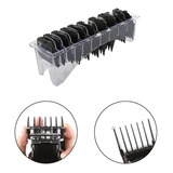 Kit 8 Pentes Metal Maquina Corte Cabelo P/ Wahl